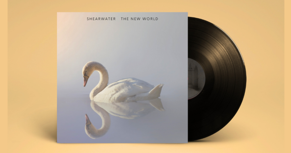 Album mockup for The New World, the new LP from Shearwater.